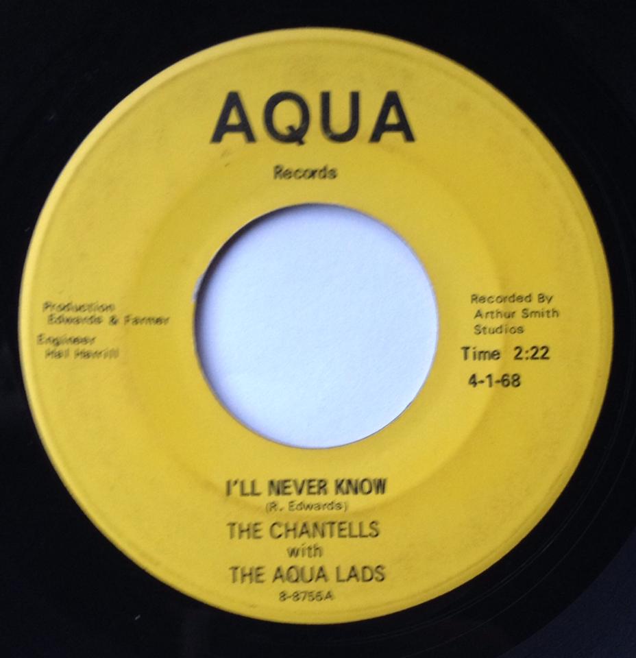 Anthony and the Aqua Lads / The Chantells - by E. Mark Windle