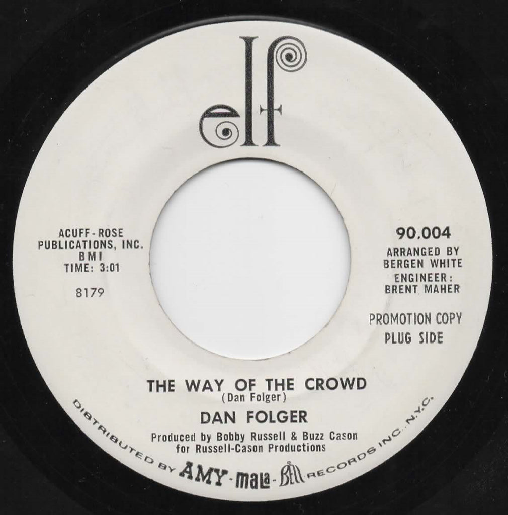 The Way of the Crowd: The Dan Folger Story - by E. Mark Windle.