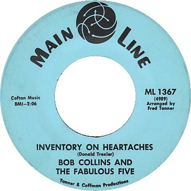 Inventory on Heartaches. The Bob Collins & the Fabulous Five Story - by E. Mark Windle