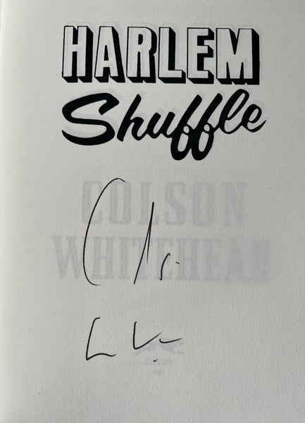 Harlem Shuffle - Colson Whitehead (SIGNED HARDBACK)