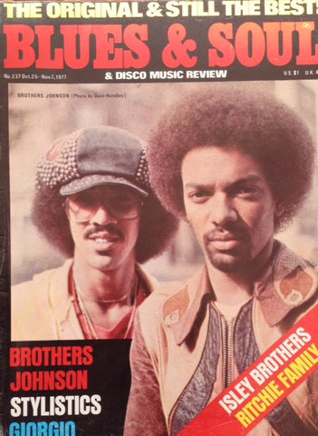 Blues & Soul. Issue 237, October / November 1977