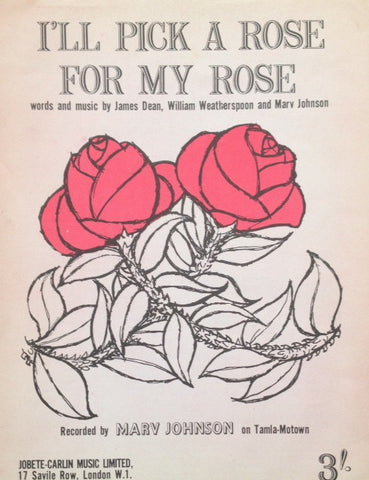 Marv Johnson - I'll Pick a Rose For My Rose